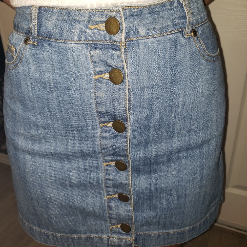 Denim Skirt